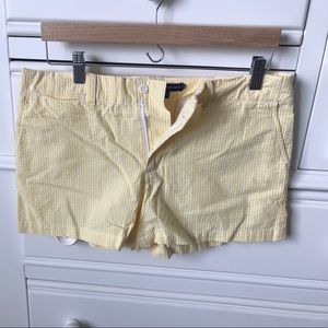 Seersucker polo shorts. Perfect for summer.