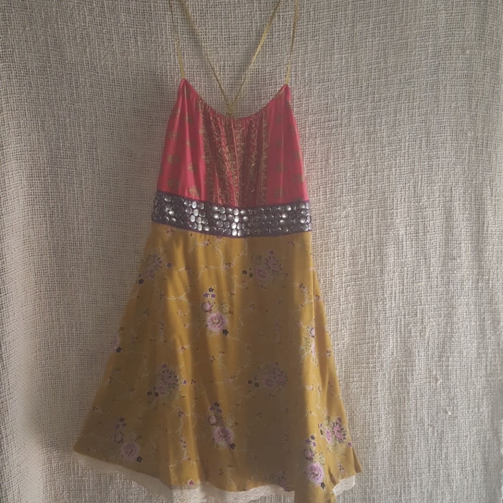 Free people size 8 boho dress