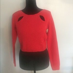 Nasty Gal cropped knit sweater