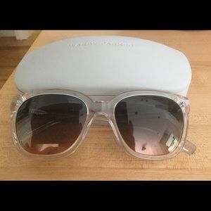 Warby Parker Crystal Mirror Shades