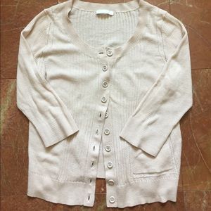 Chloe Thin-Ribbed Knit Cardigan