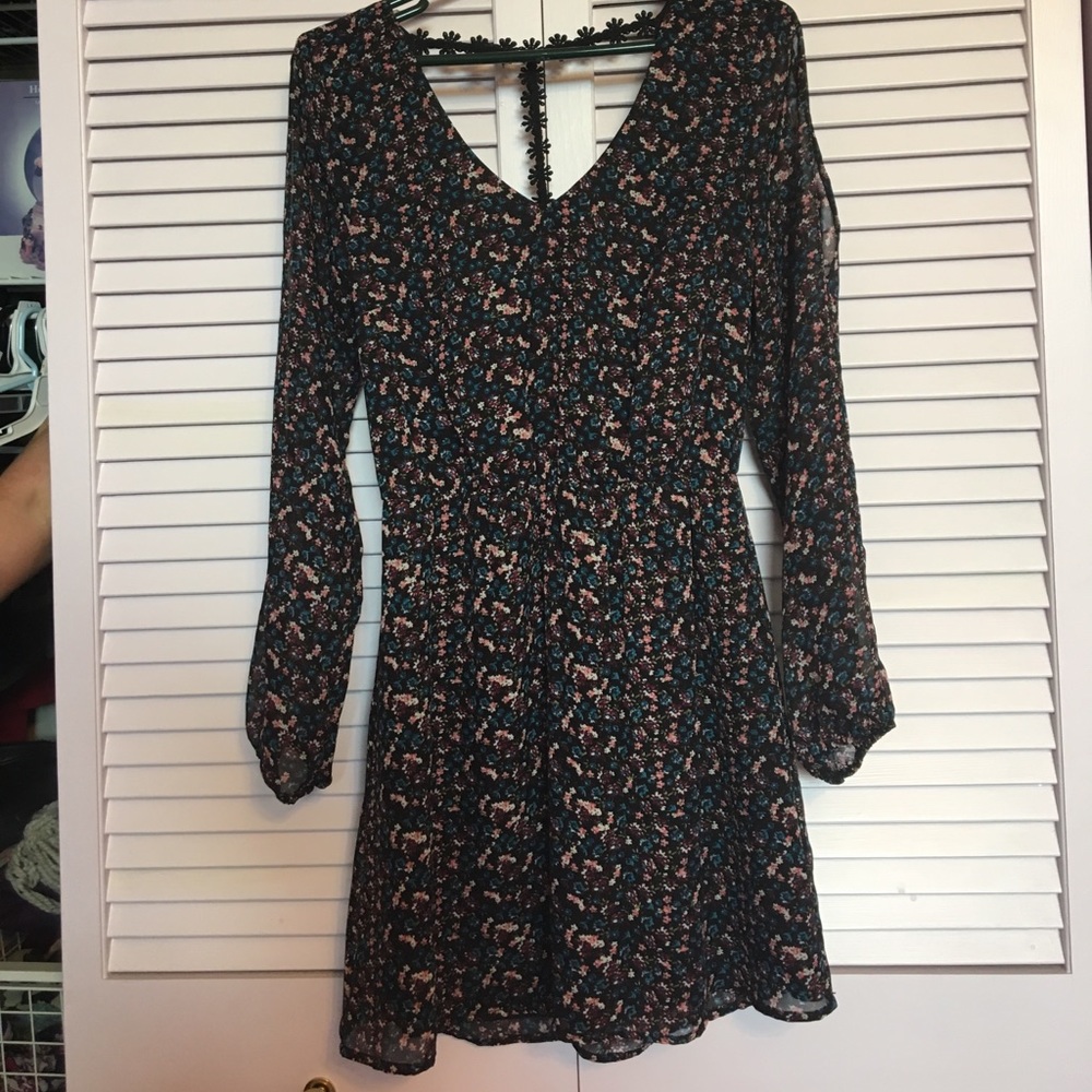 Floral Long Sleeve Dress