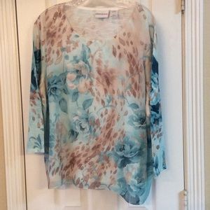 Alfred Dunner blouse size XL