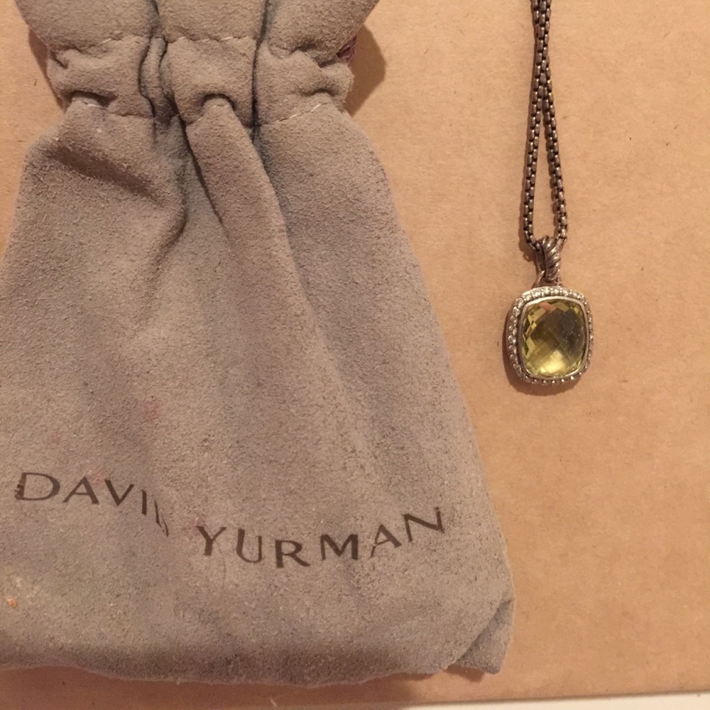 David Yurman Citrine Necklace