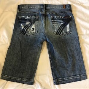 7 for All Mankind Dojo Short Capris