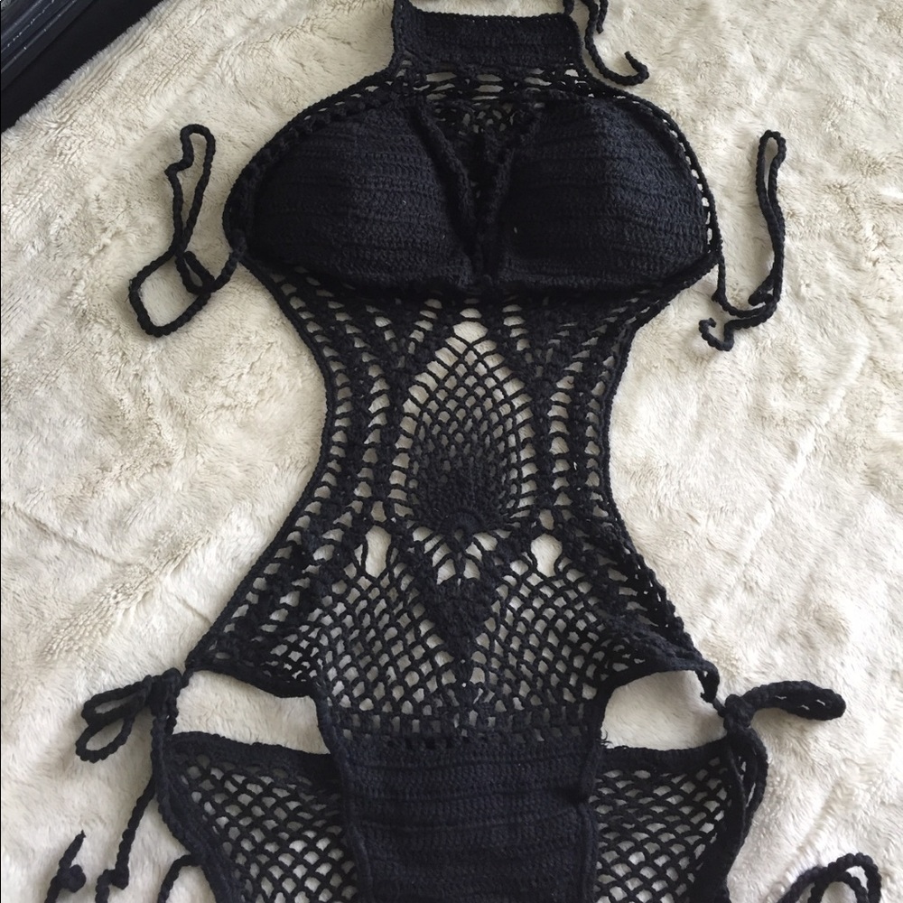 New Super SEXY Crochet MONOKINI Bathing Suit