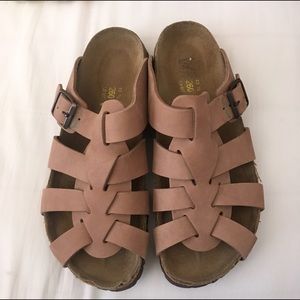 Dusty Rose Birkenstock Sandals