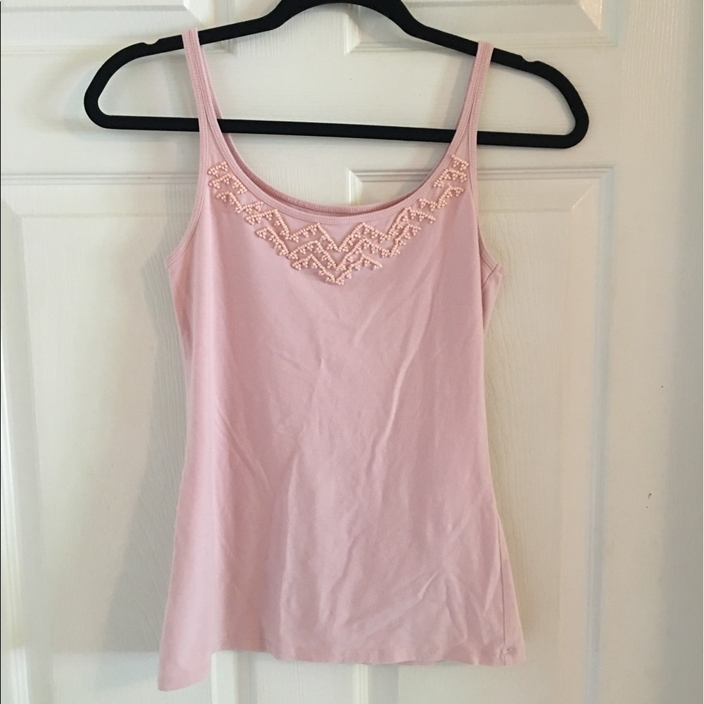 Beaded tank top