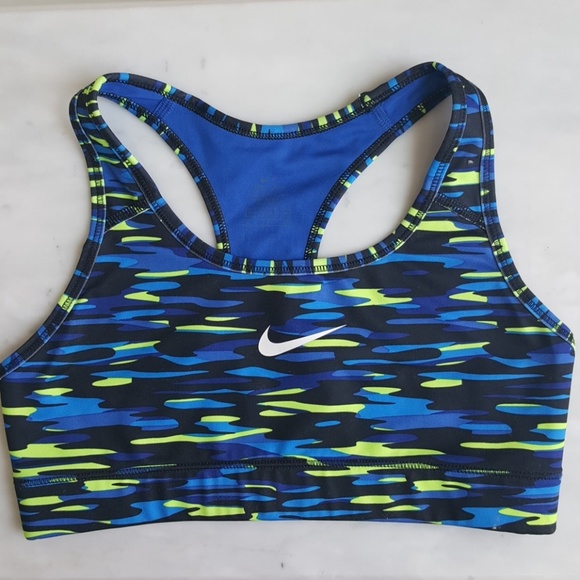 Nike Dri-fit Classic Swoop Sports Bra - Picture 1 of 1