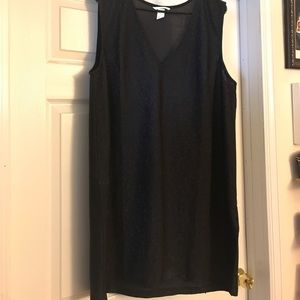 Sparkly black date night dress - H&M
