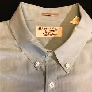 Original Penguin Green Men's Dress Shirt