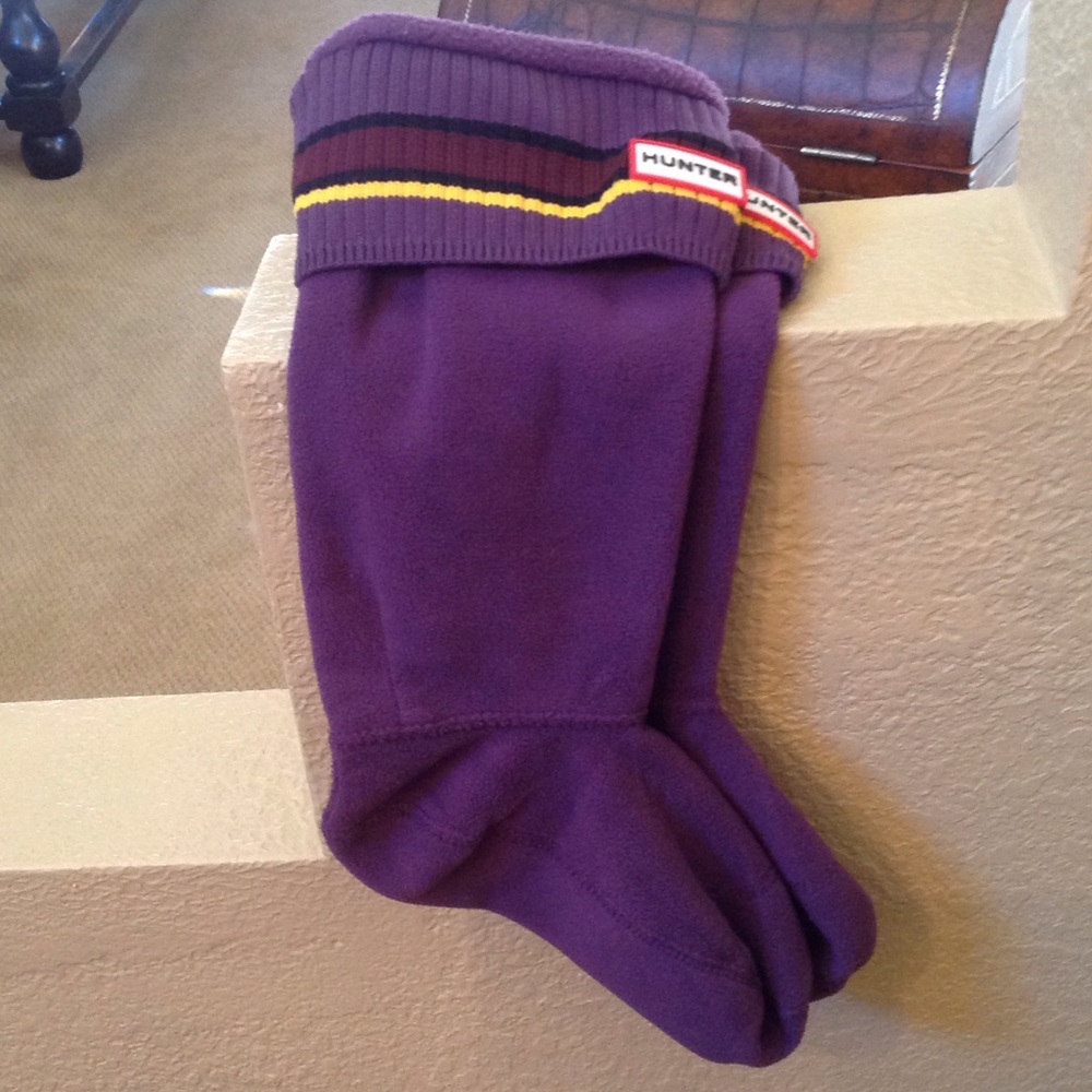 Purple Hunter boot socks