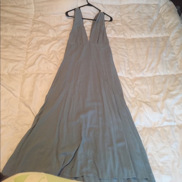 Victoria + Sophia Maxi Dress - Light Blue - Picture 1 of 5
