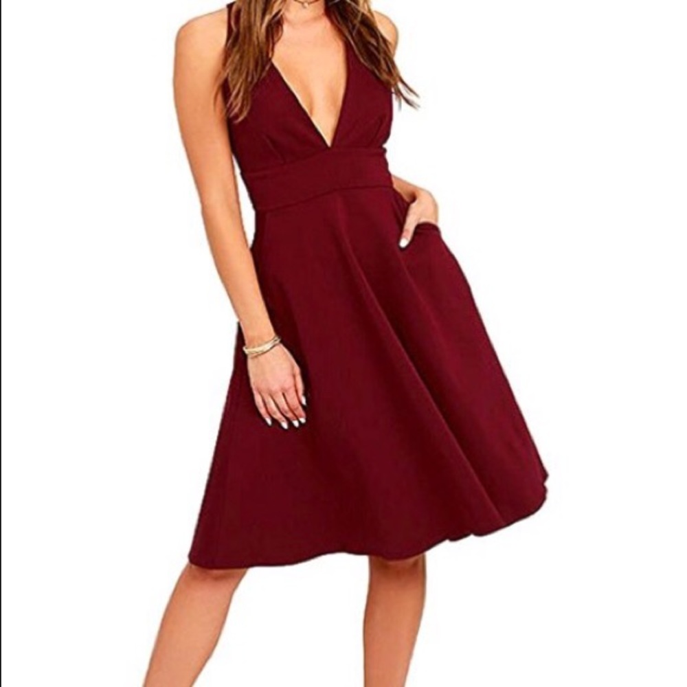 Red Cocktail Dress