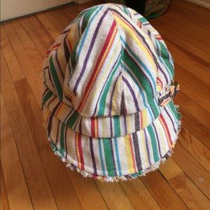 Really cute summer striped hat