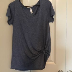Heathered purple Lularoe Classic T