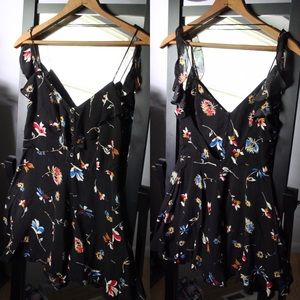 urban outfitters floral romper