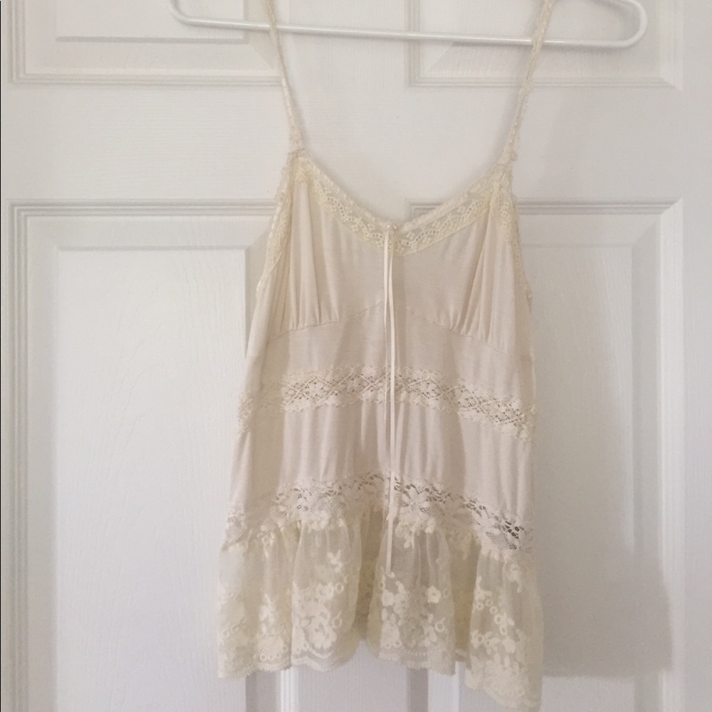 White tank top