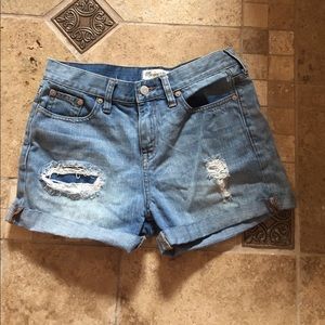 Madewell denim shorts