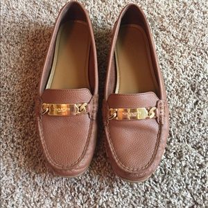 Coach luggage loafers, sz 8