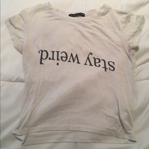 Brandy Melville "Stay Weird"