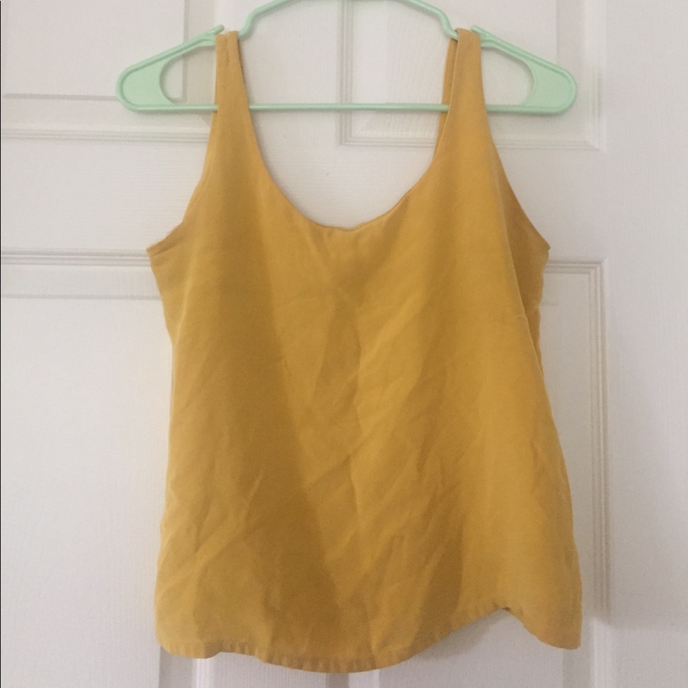 Mustard tank top