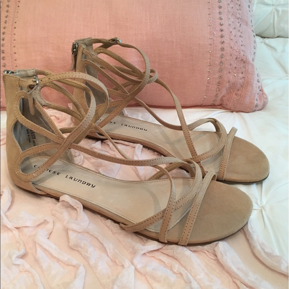 Chinese Laundry Penny Sandals in Sand