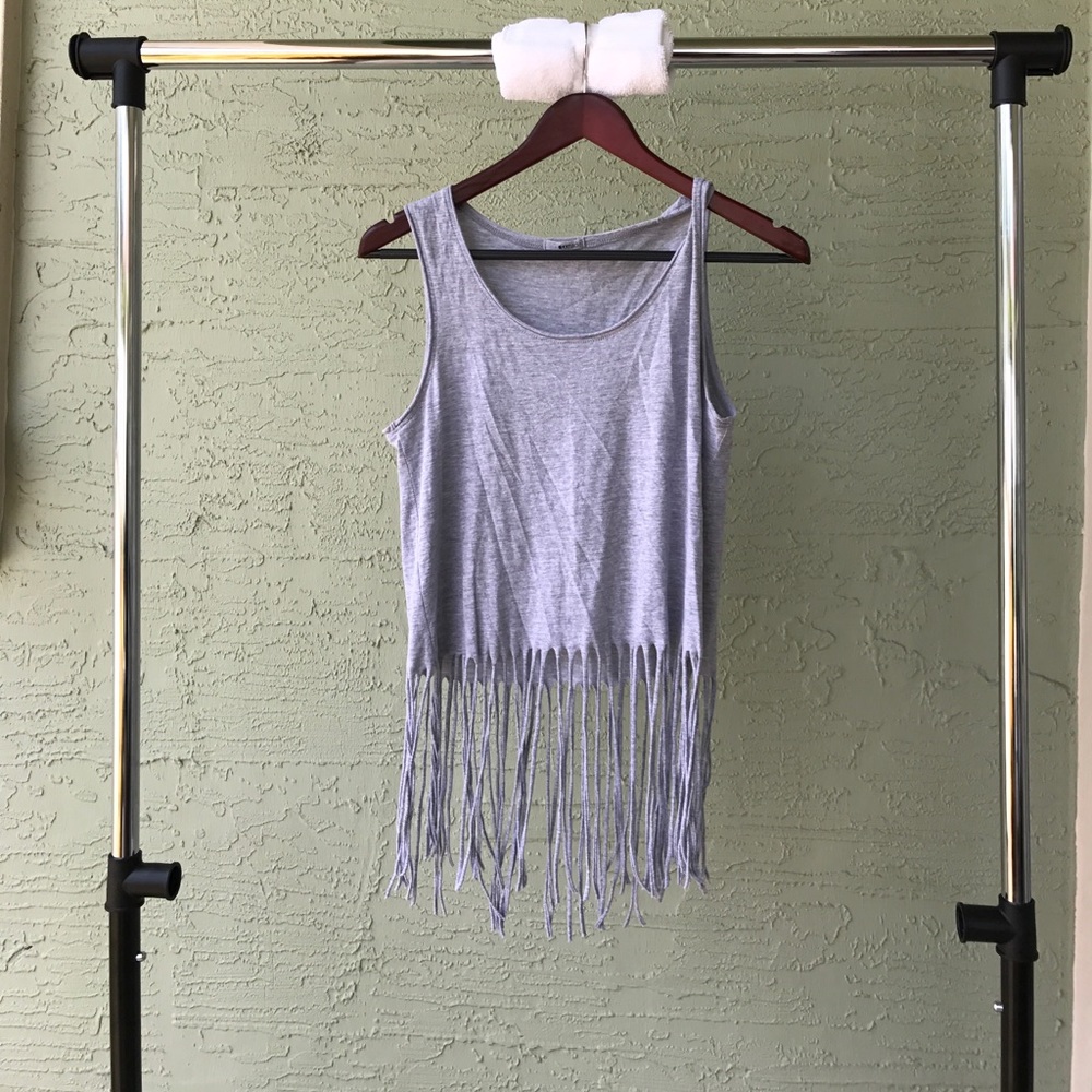 Fringed Crop Top