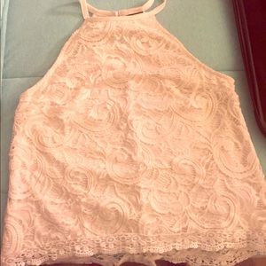 White lace top