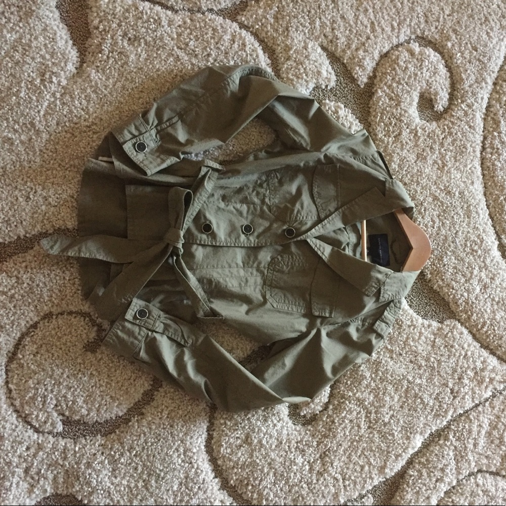 Banana Republic Army Green Jacket!