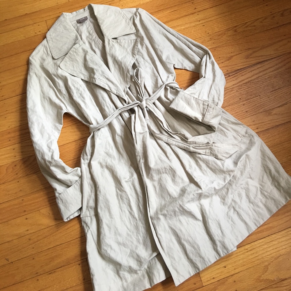 J. Jill casual trench coat