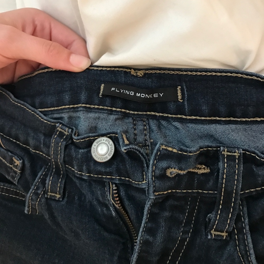 Flying monkey jeans
