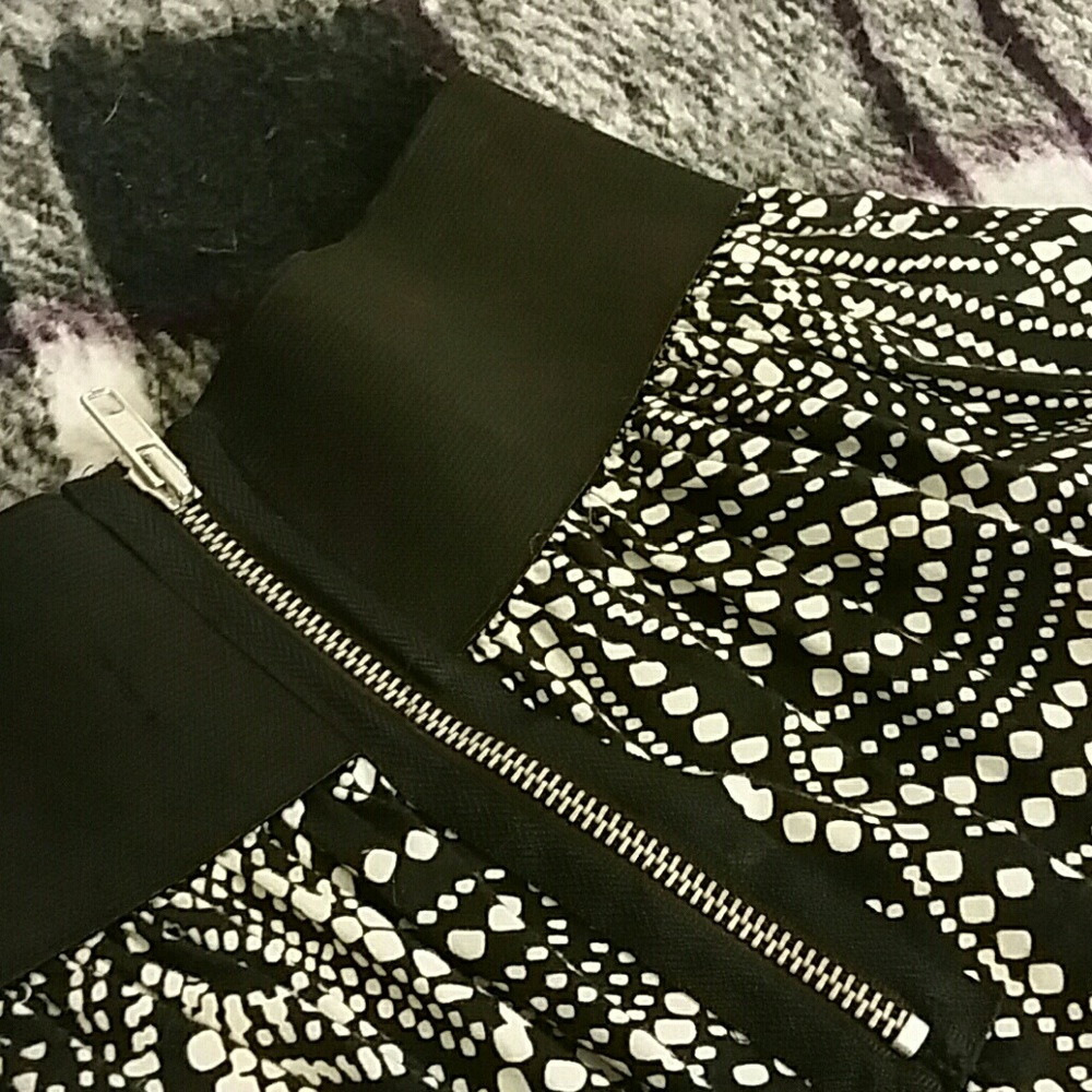 Chic elastic band high waist mini skirt