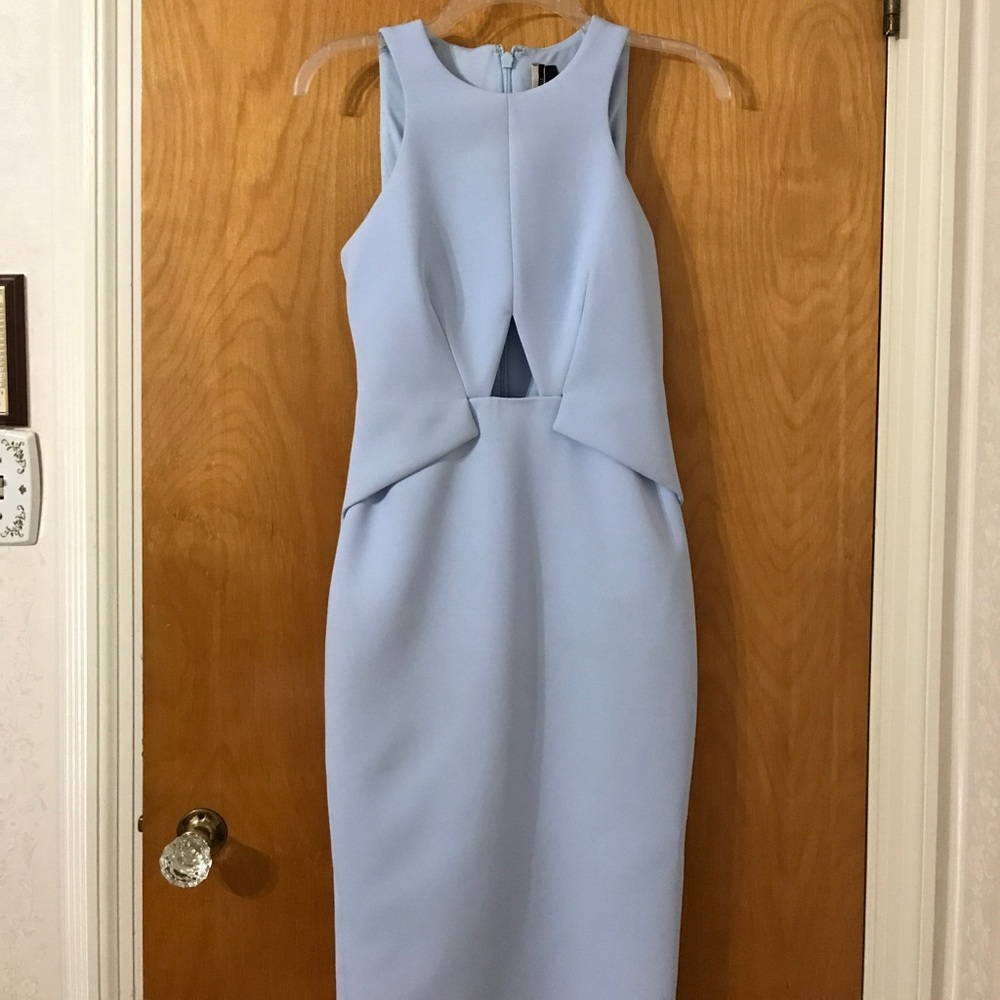 Top shop cut out dress.