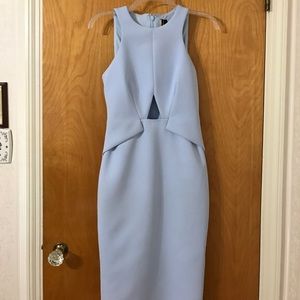 Top shop cut out dress.