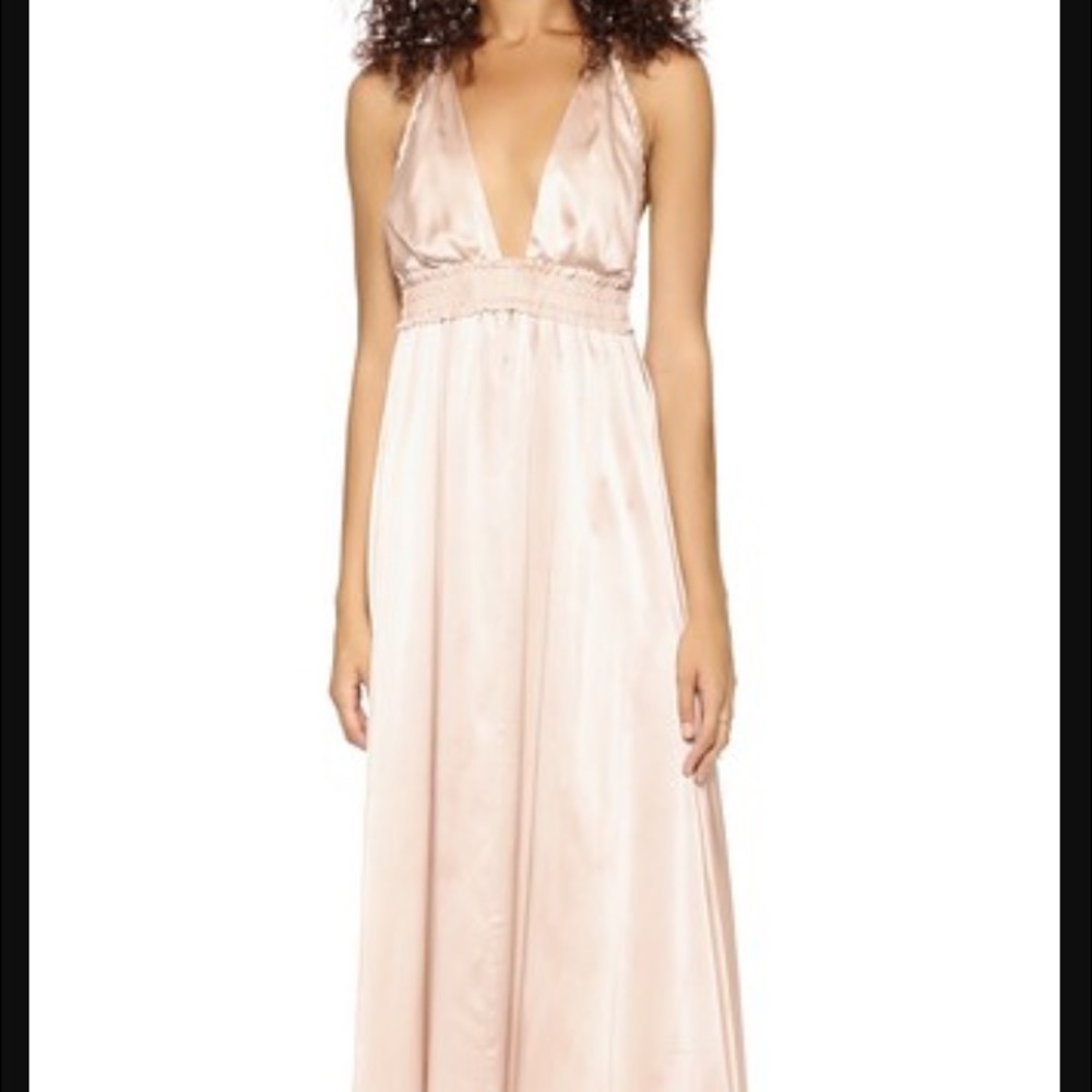 Love shack fancy braided love dress rose- Sz sm