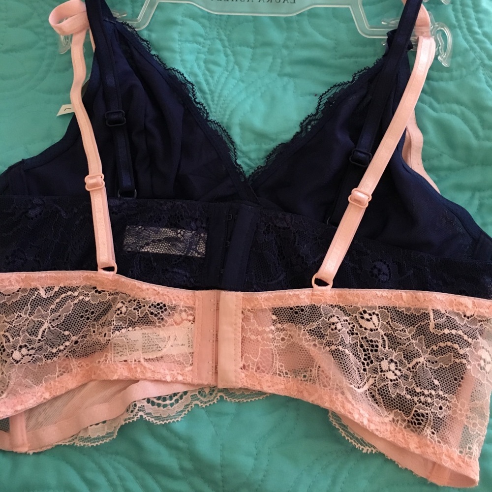 NWT Laura Ashley TWO PACK Lace Bralette - Picture 3 of 5