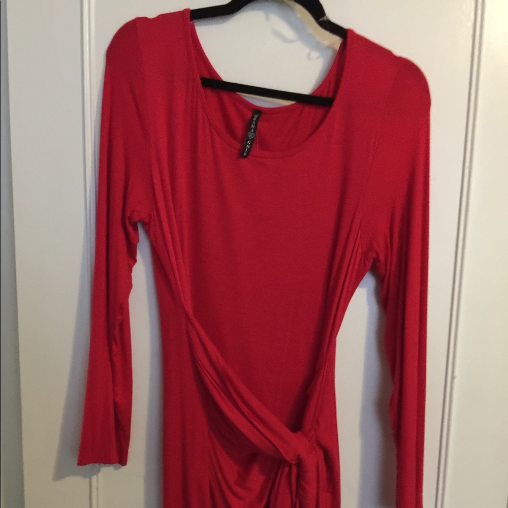 Red dress new without tag!