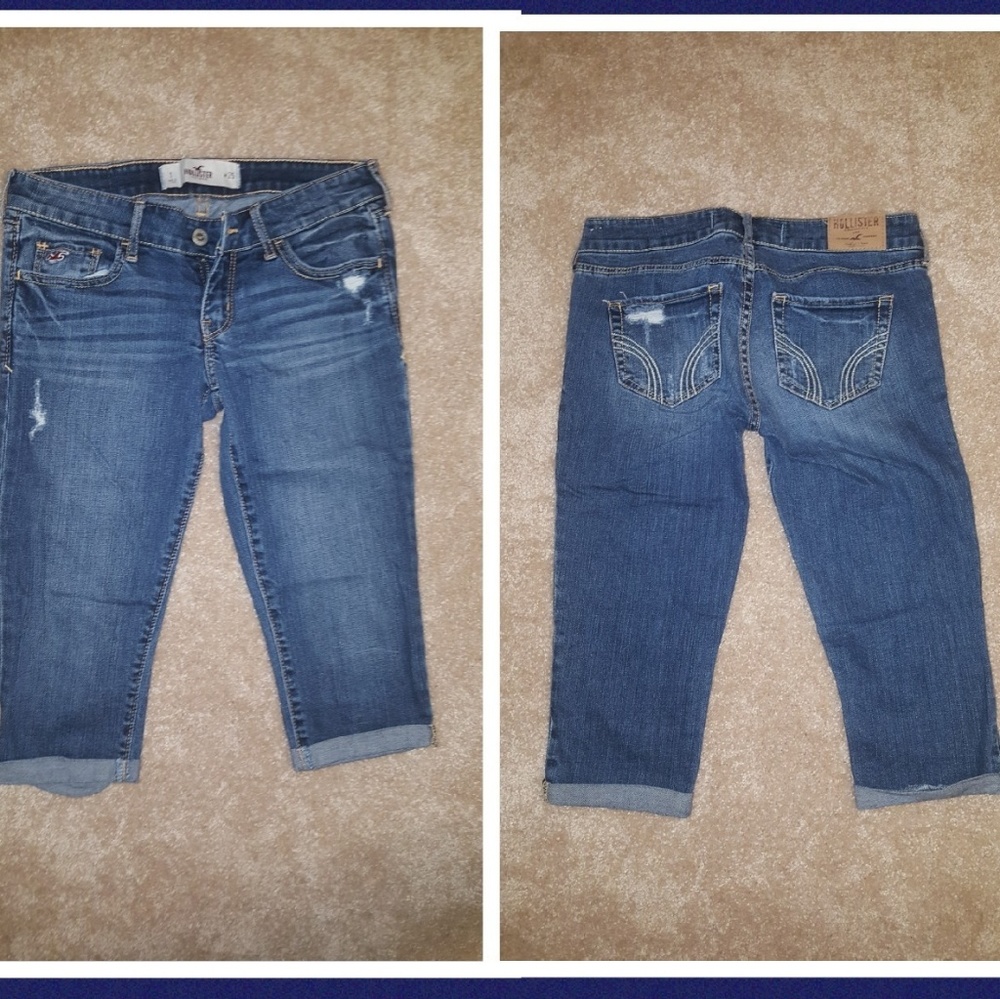 ❌SOLD❌Jean Capris Hollister