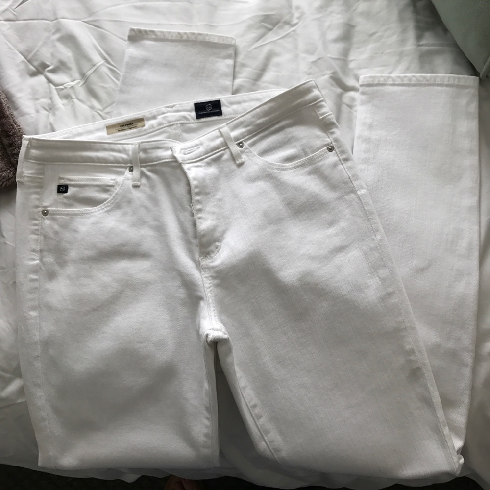 AG White Jeans "The Prima"