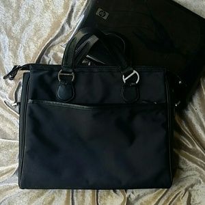 TUMI TABLET/LAPTOP PURSE CASE BAG W/SUPERCUTE TEAL