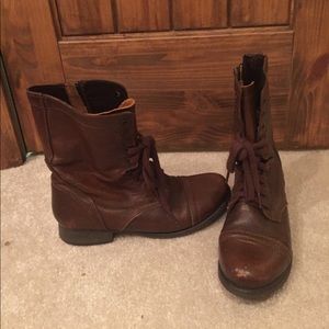Steve Madden combat boots