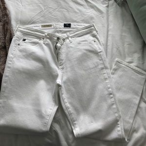 AG White Jeans "The Prima Crop"
