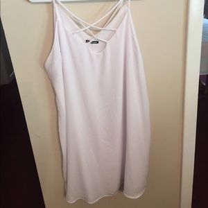 White 3X shift dress