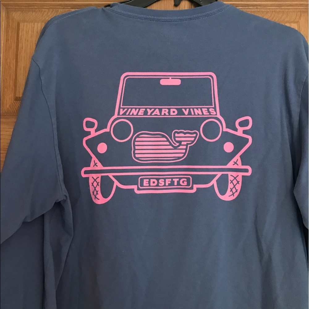 Vineyard Vine Jeep T Shirt Long Sleeve