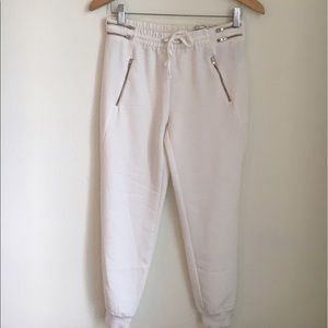Zara Relaxed Fit Ankle Zip Joggers