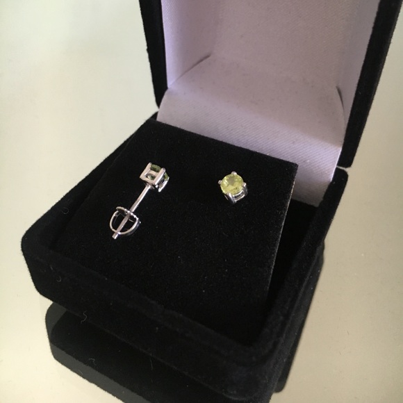 4 prong Basket Set 14K White Gold over Sterling 🌼 - Picture 4 of 8