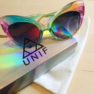 UNIF Moodys Rainbow Sunglasses