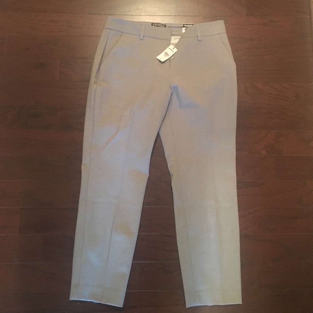 Express Mid Rise Columnist Ankle Pant