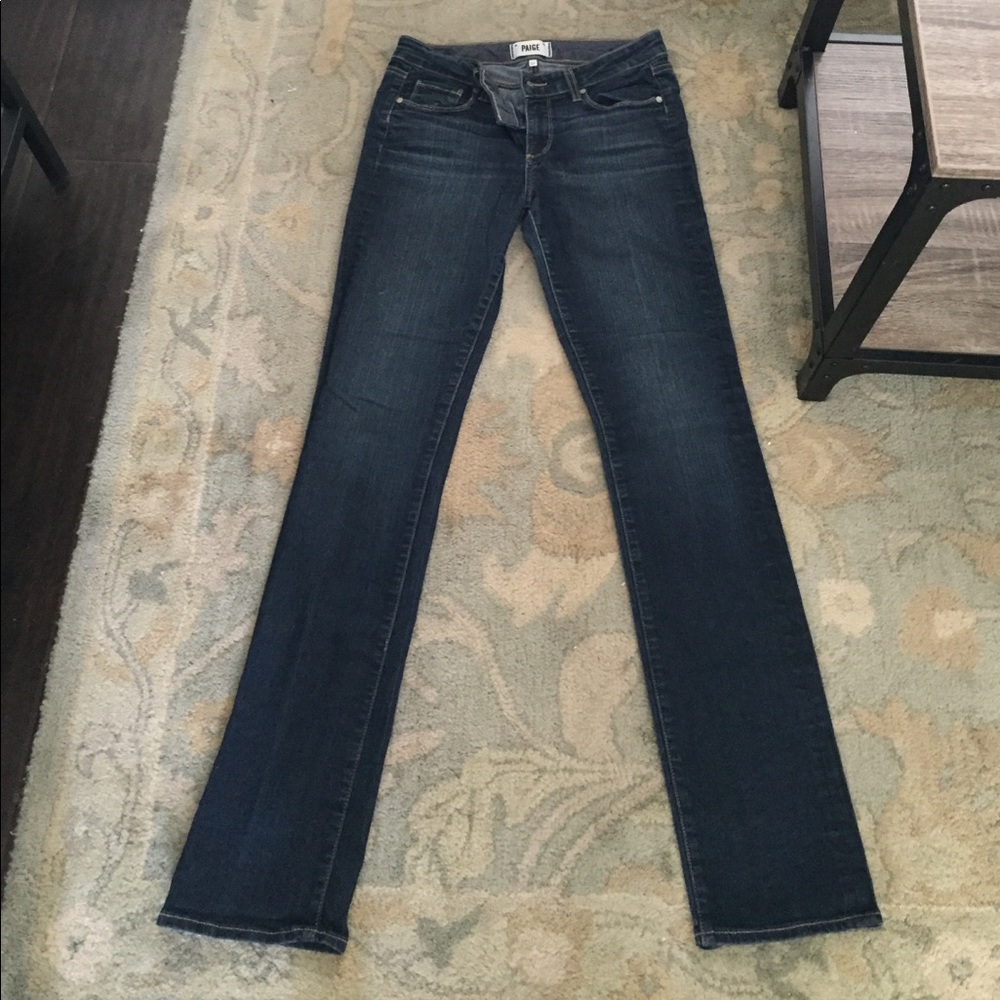 Paige "Skyline Straight" Jeans